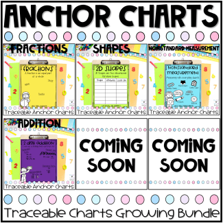 traceable math anchor charts