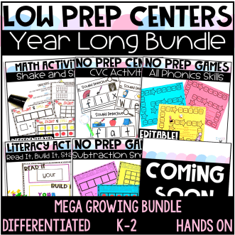 low prep centers for the whole year