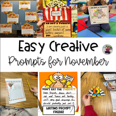 Easy and Creative Writing Prompts for November