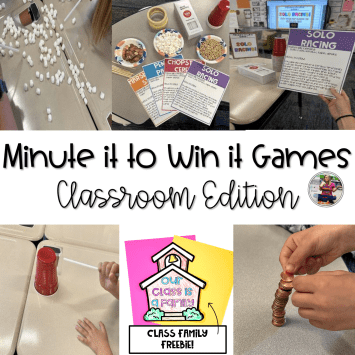Minute it to Win it Games - Classroom Edition