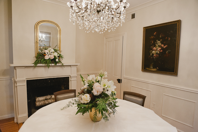 Event flowers: christmas party decor in alexandria, va