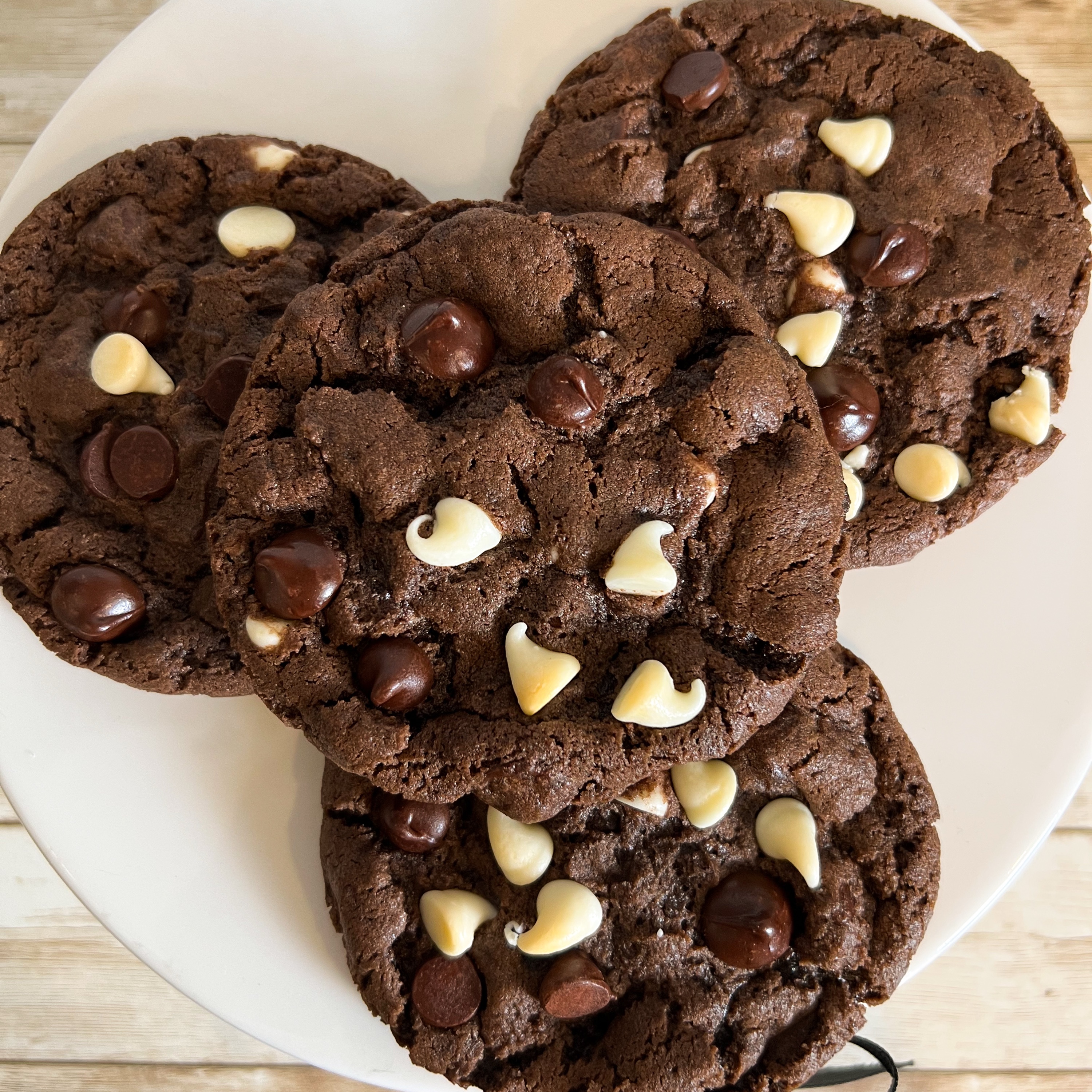 Triple Chocolate Cookies