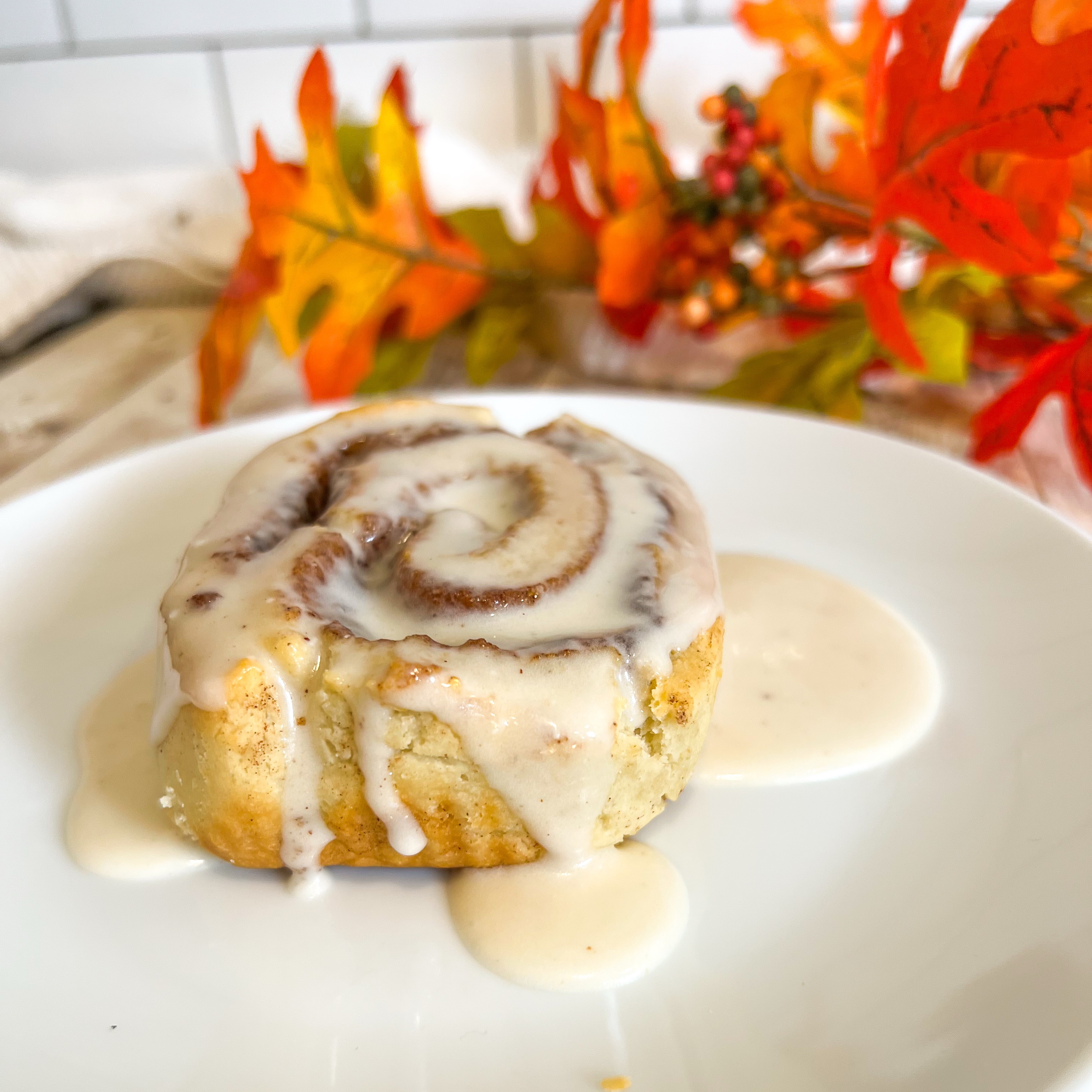 Brown Butter Maple Cinnamon Rolls