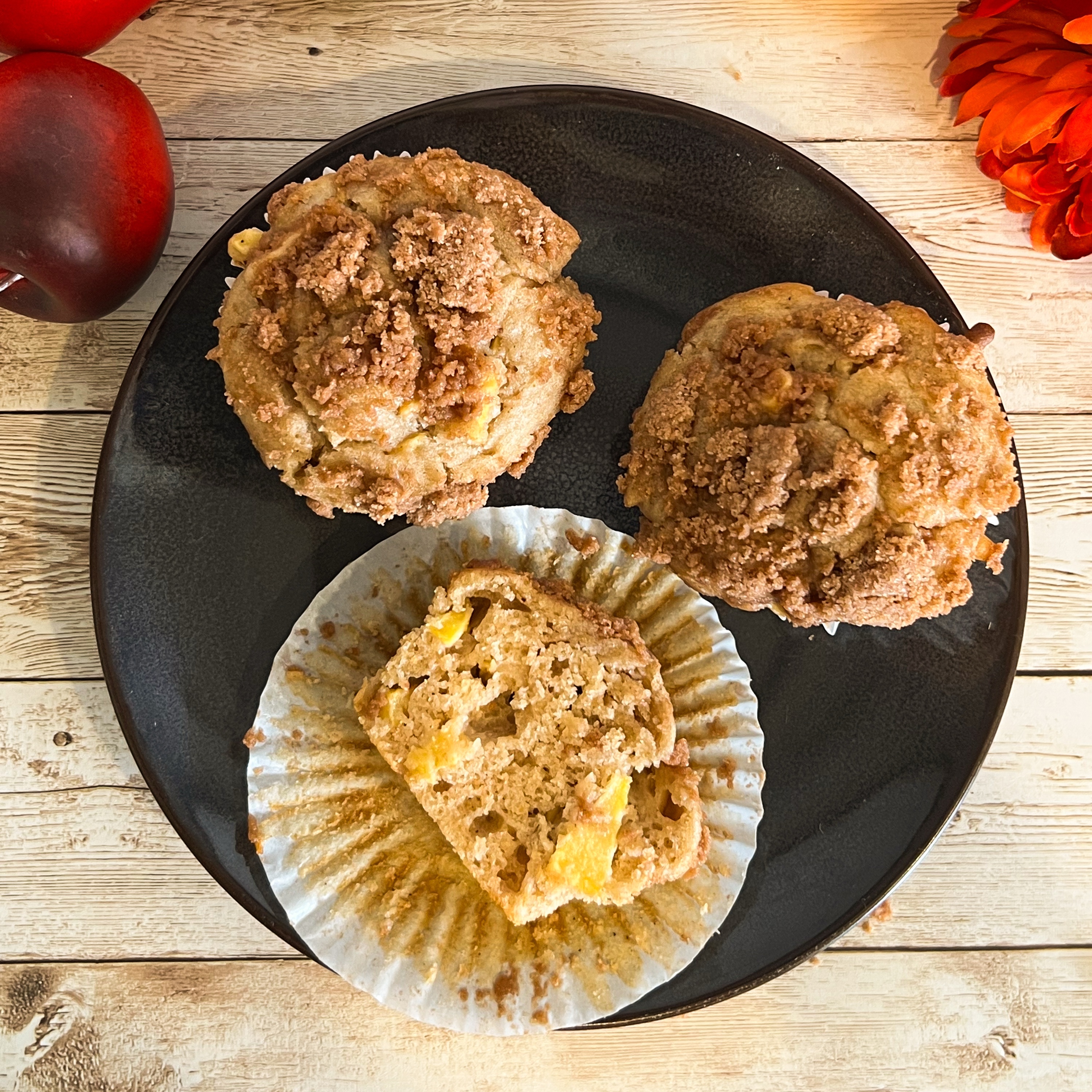 Apple Crumble Muffins