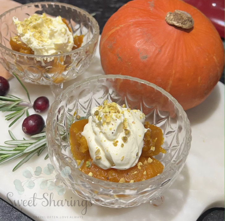 Turkish Pumpkin Candy Dessert