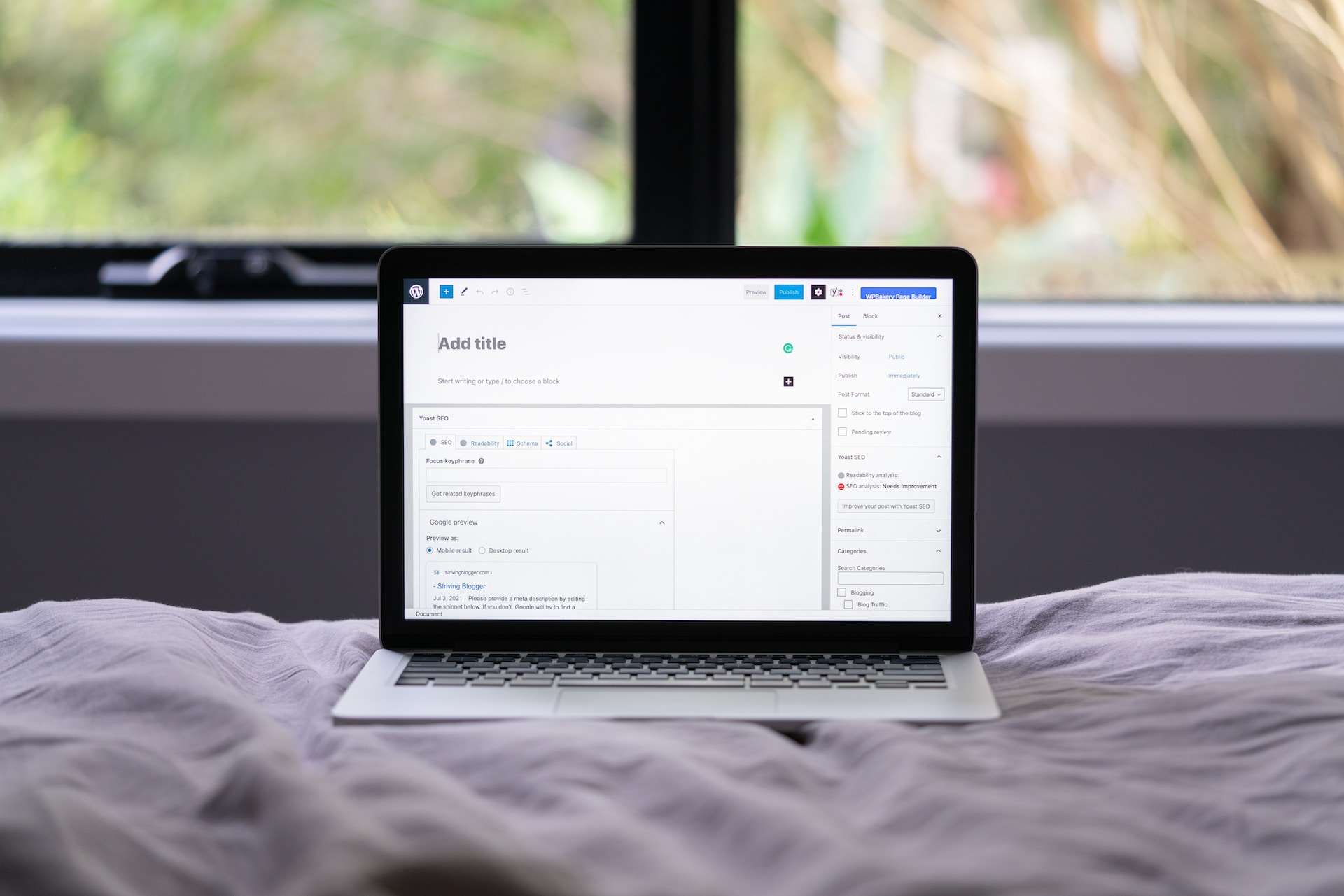wordpress post