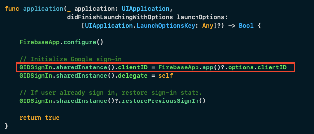 Integrate Google Sign-In with Firebase Authentication - Swift Senpai