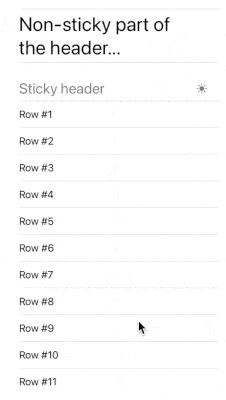 Swiftui List Change Row And Header Height Swift Ui Recipes - Retina City Patterns for Desktop