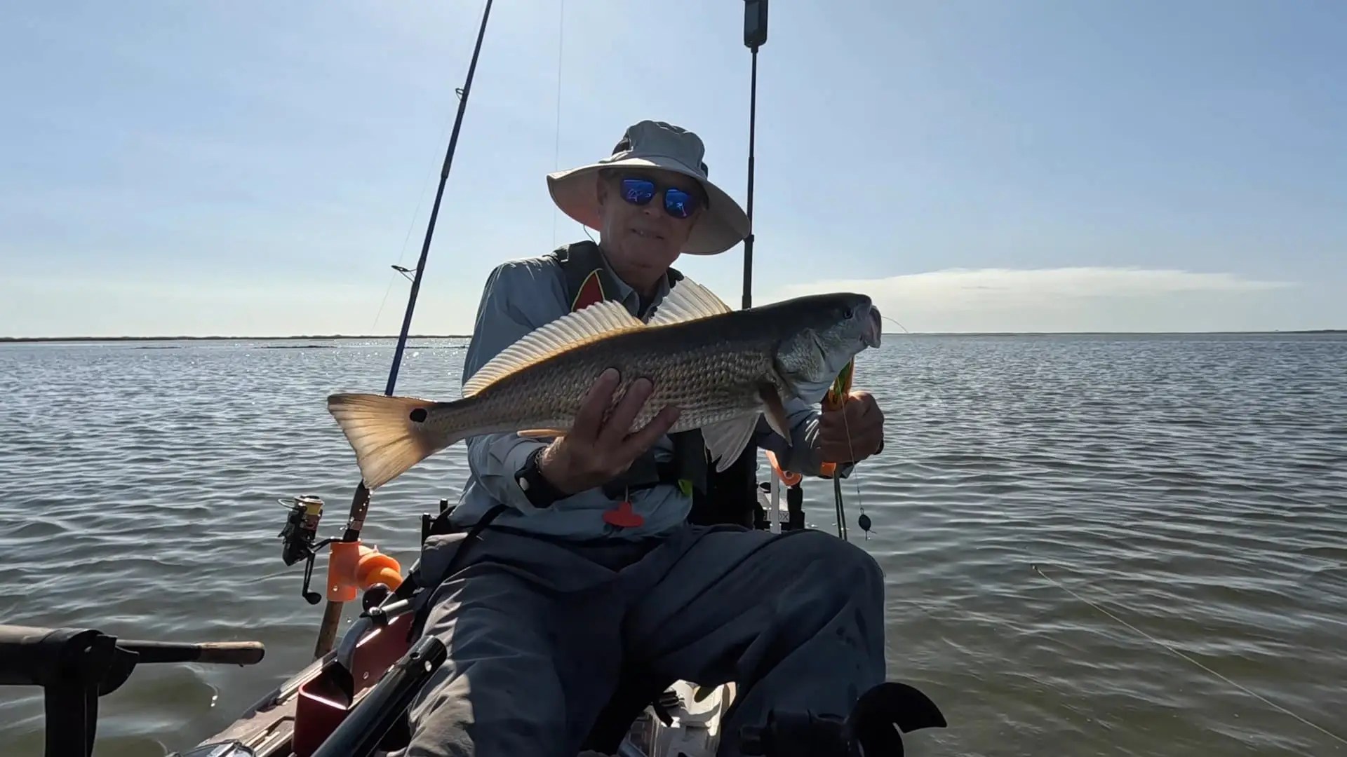 Steve with redfish