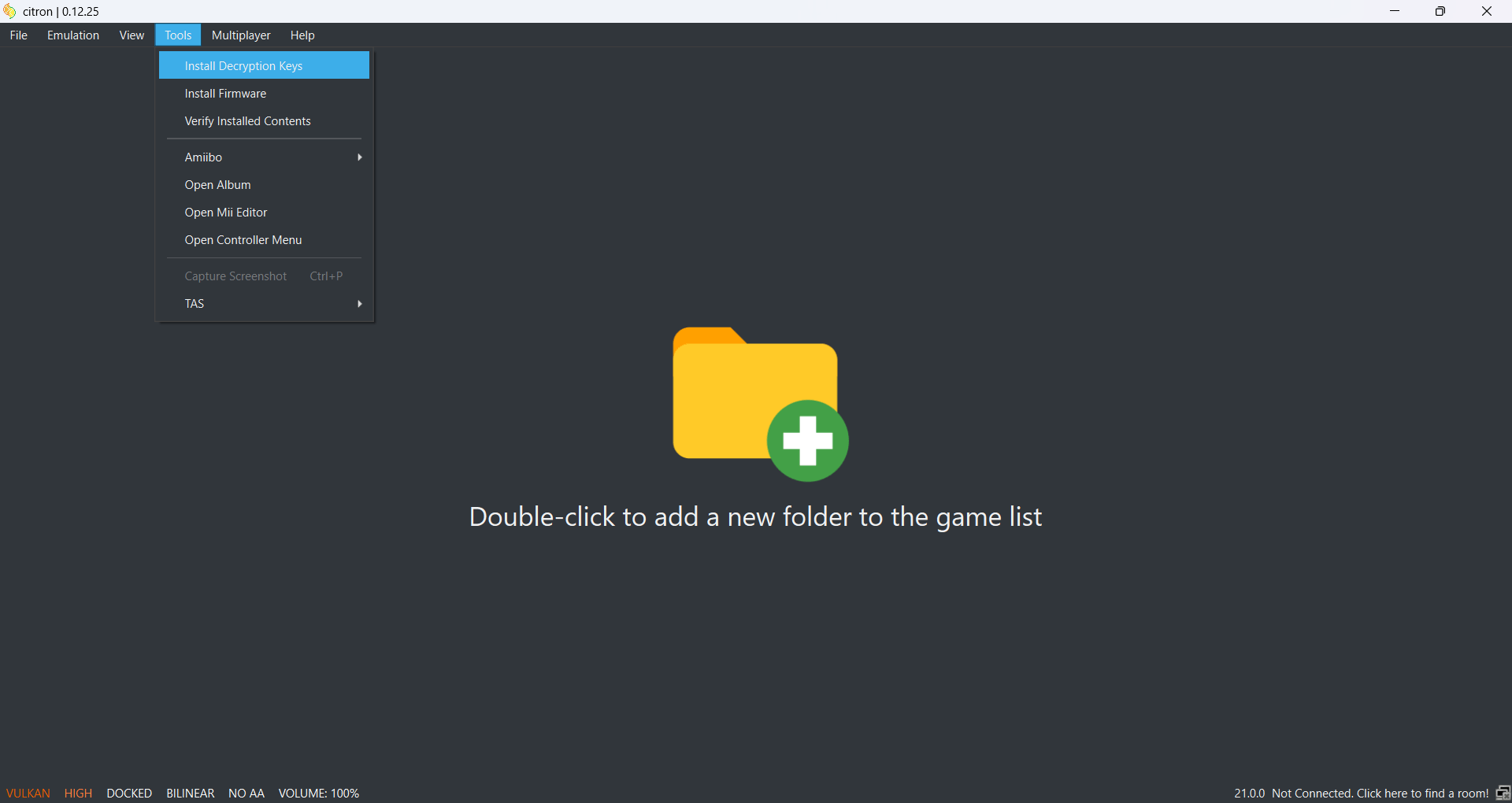 install decryption keys