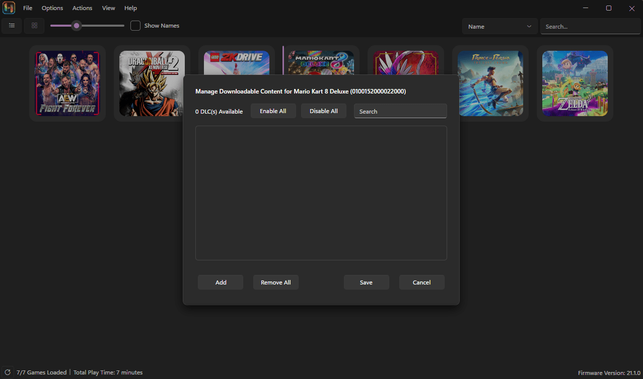 DLC Manager