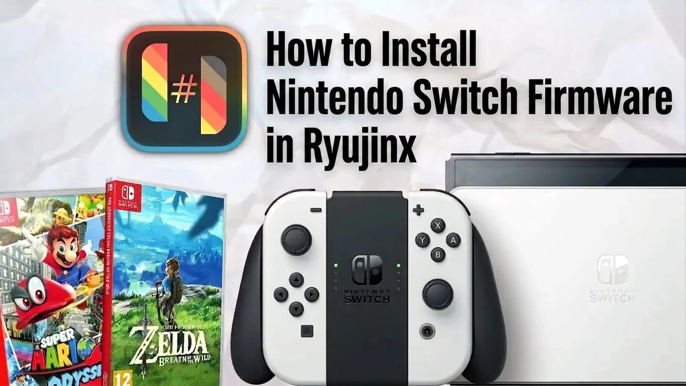 How to Install Nintendo Switch Firmware in Ryujinx