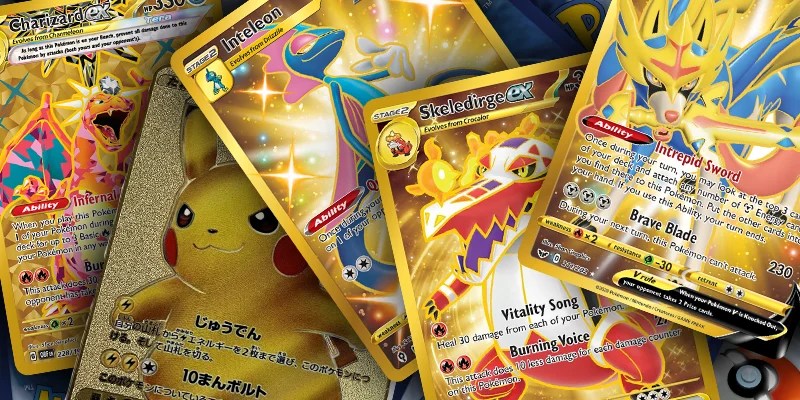 Pokemon TCG cards printed 2024