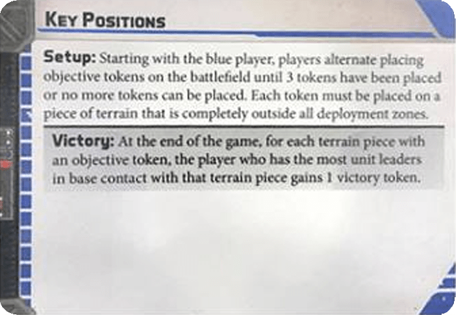 Mission - Key Positions