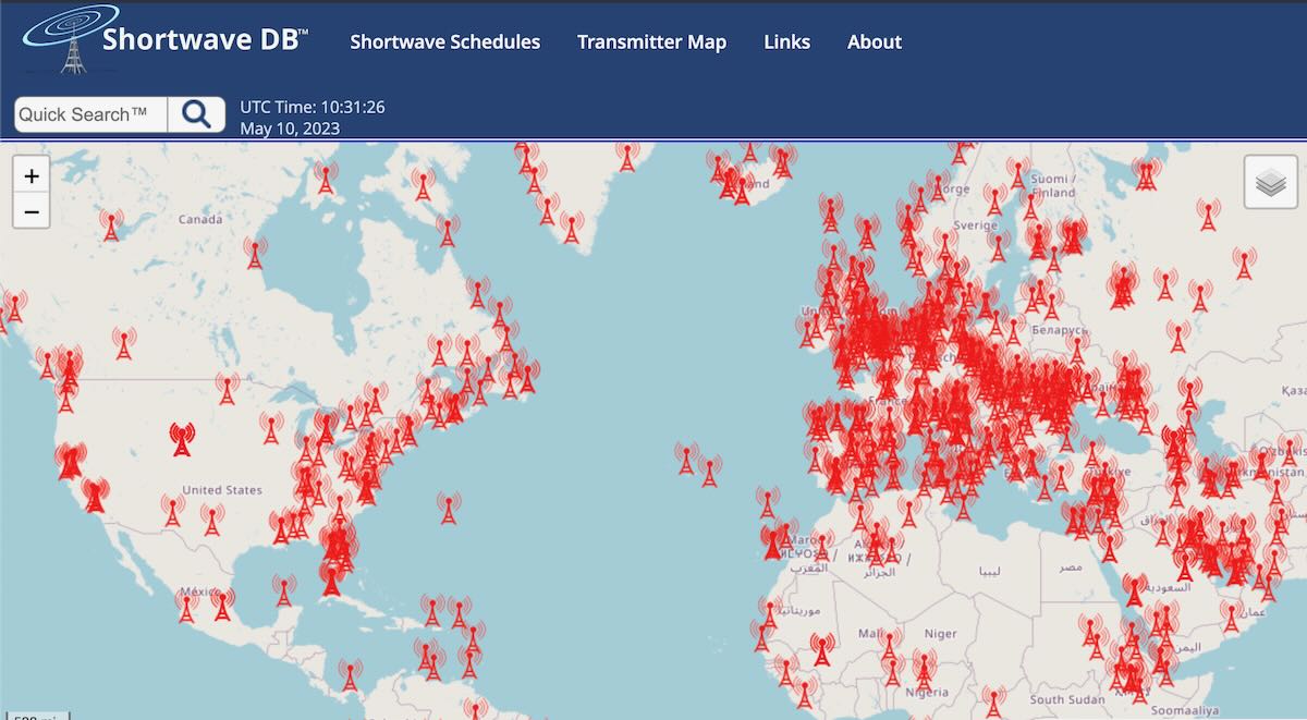Shortwave DB A new database of HF radio schedules The SWLing Post