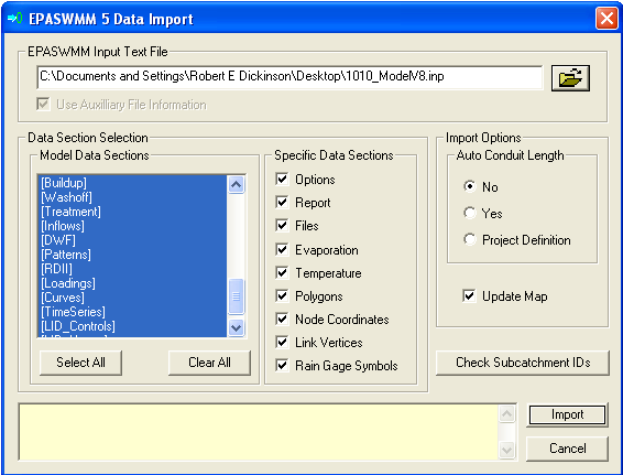 Iwm File Format How to Import a File from SWMM5 toH20MAP SWMM – ICM SWMM & ICM ...