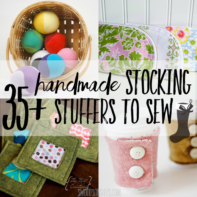35+ Handmade stocking stuffer ideas to sew - Swoodson Says