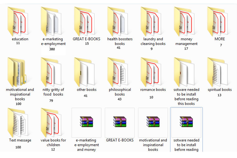 500 ebooks sudambik webdesign services