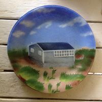 Sydenstricker plate made to match original painting.