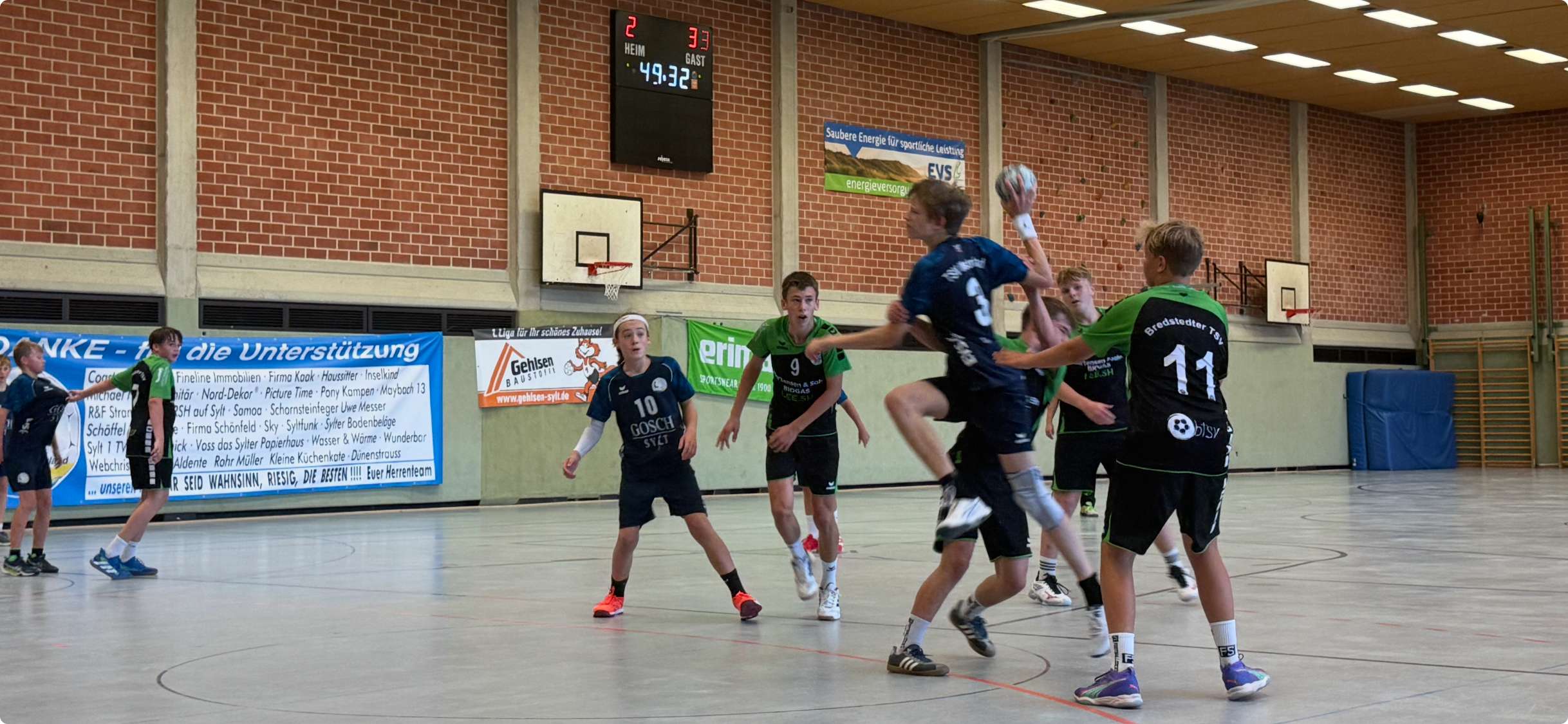 Großer Kampfgeist der C-Jugend wird nicht belohnt: TSV unterliegt Bredstedt nach intensivem Spiel