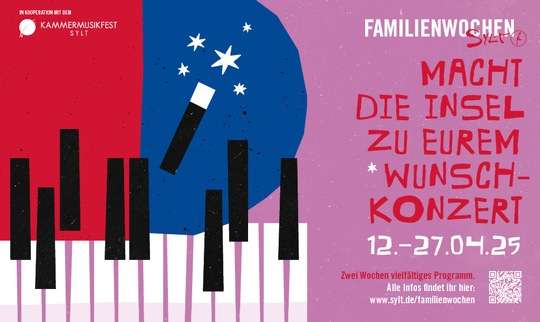 Familienwochen Sylt vom 12. bis 27. April