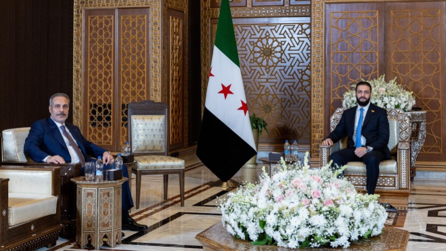 وزير الخارجية التركي من دمشق: مستمرون في دعم التطلعات المشروعة للشعب السوري