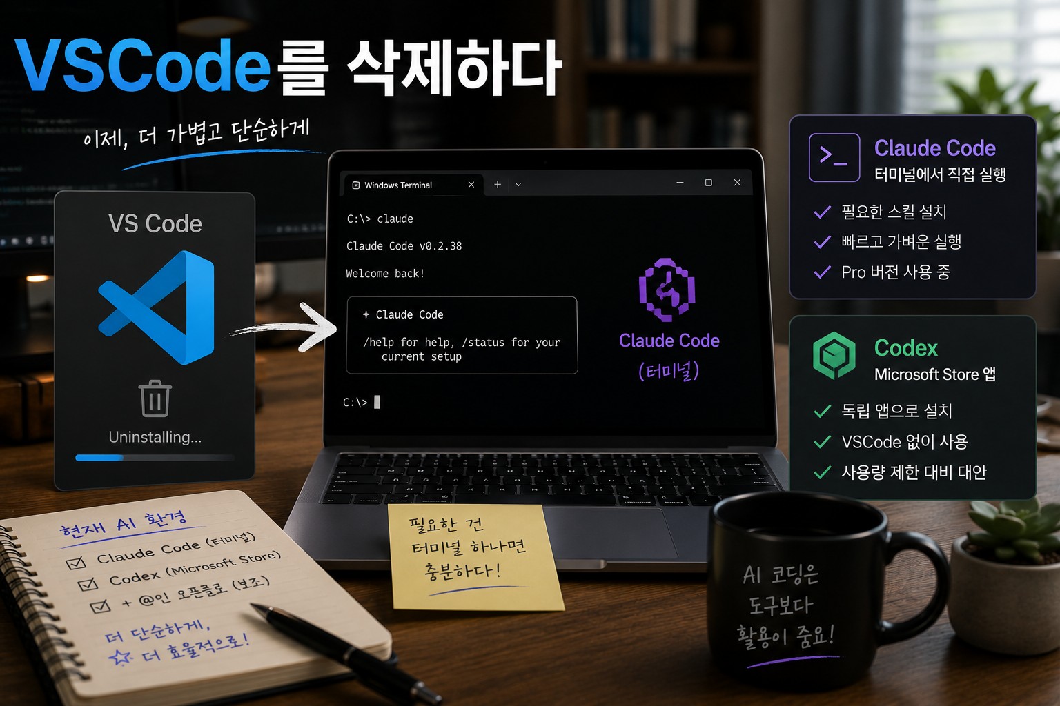 VSCode를 삭제하다
