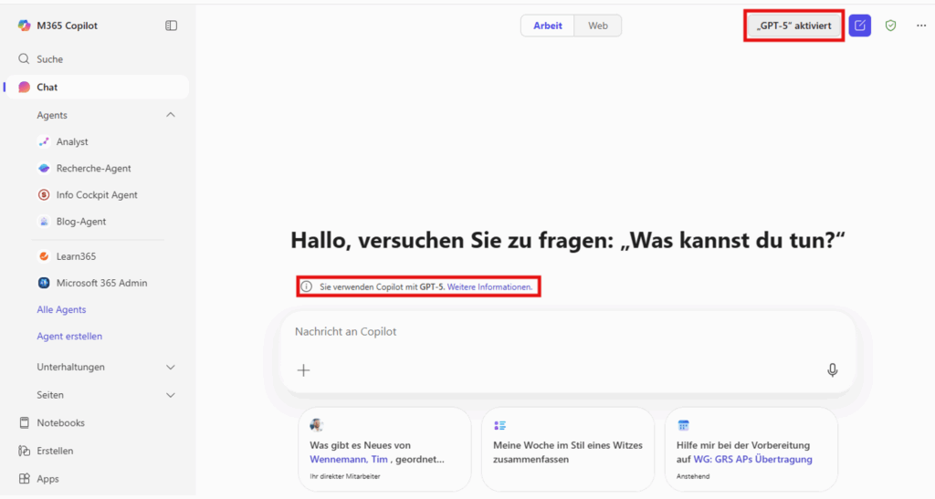 GPT-5 veröffentlicht – und direkt in Microsoft 365 Copilot und weiteren Services verfügbar