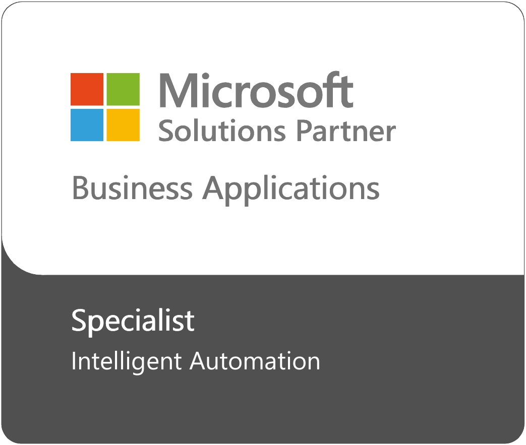 MI9614~1 Microsoft Specialist Intelligent Automation synalis Auszeichnung