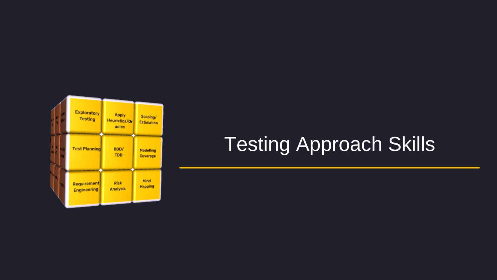 Testing approach skills