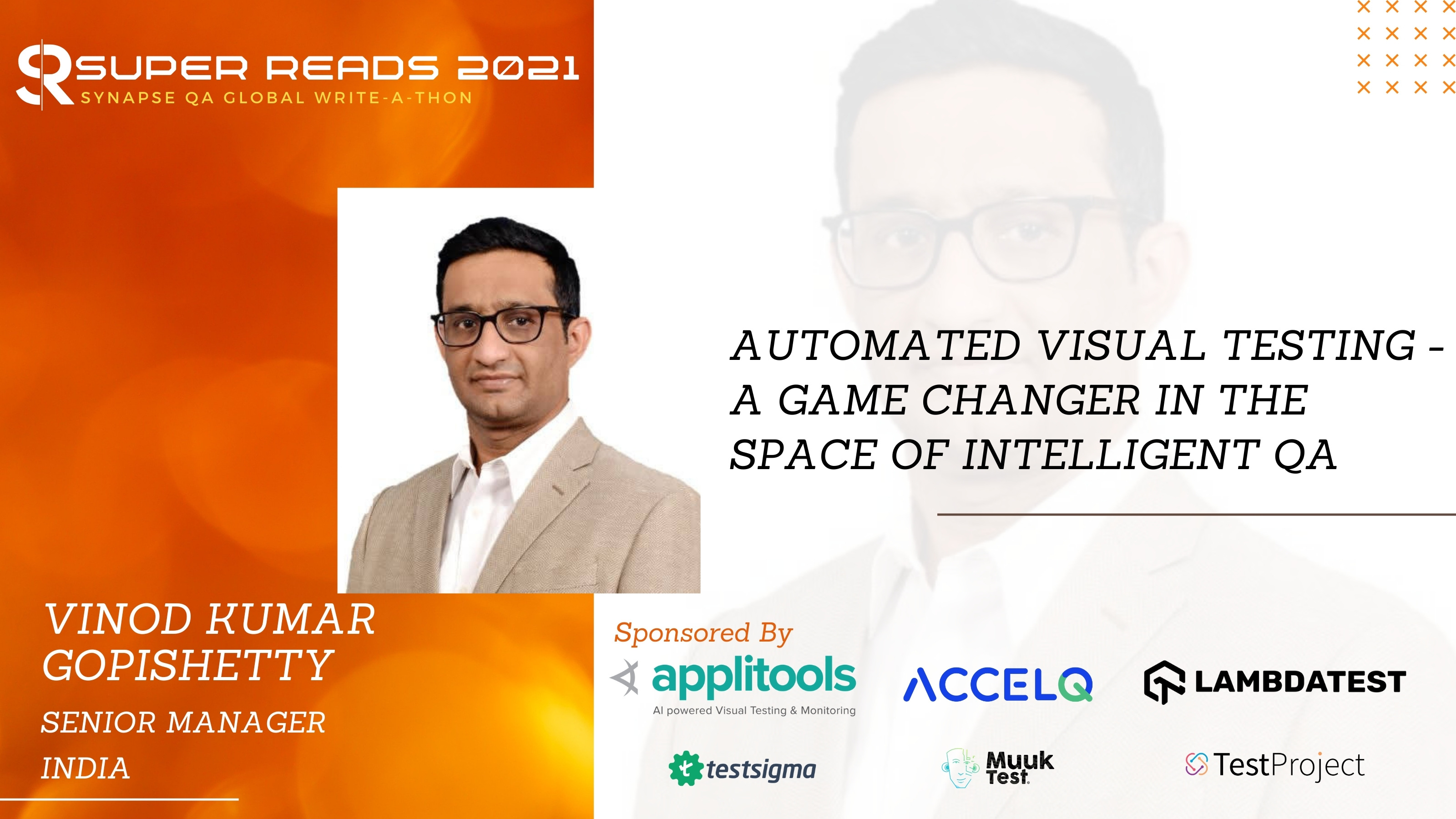 Automated Visual Testing _A Game Changer in the space of Intelligent QA