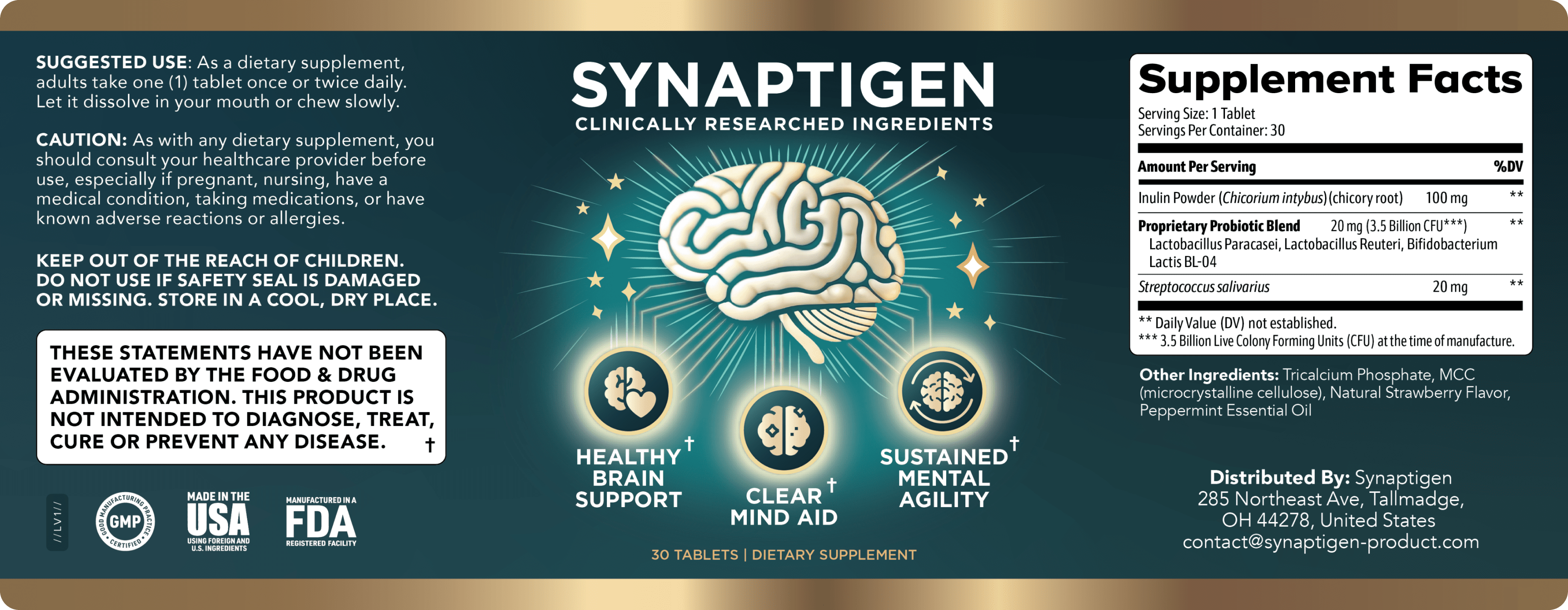 Synaptigen Label
