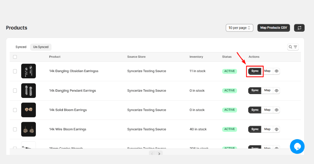 Sync Inventory between two Shopify stores