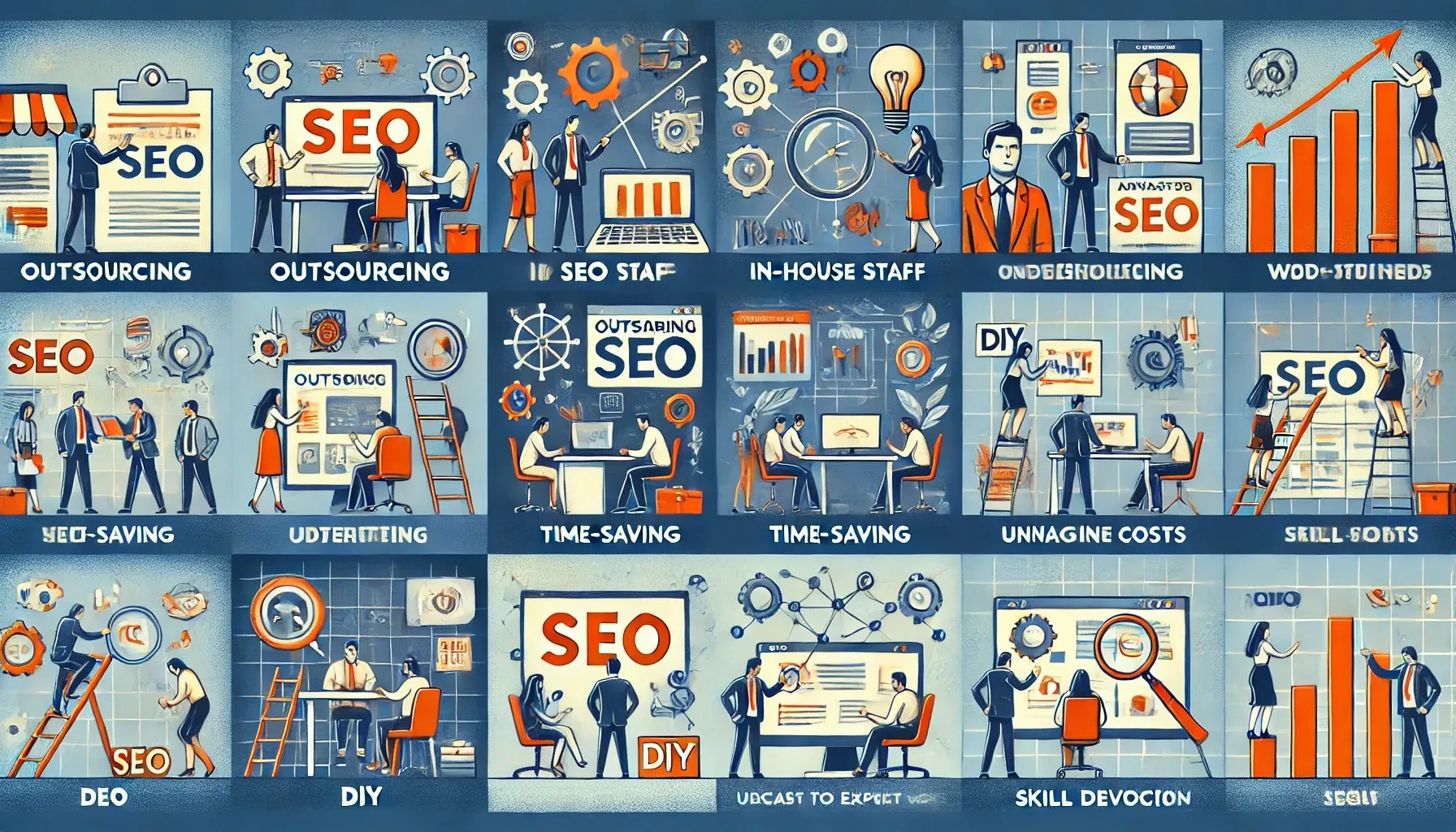 外包與DIY:如何決定SEO工作的最佳操作方式 7 outsourcing diy seo guide 2024