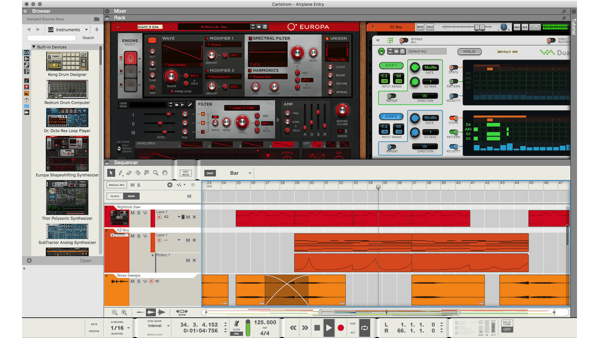 Reason Studios Partners with M-Audio - Synth and Software