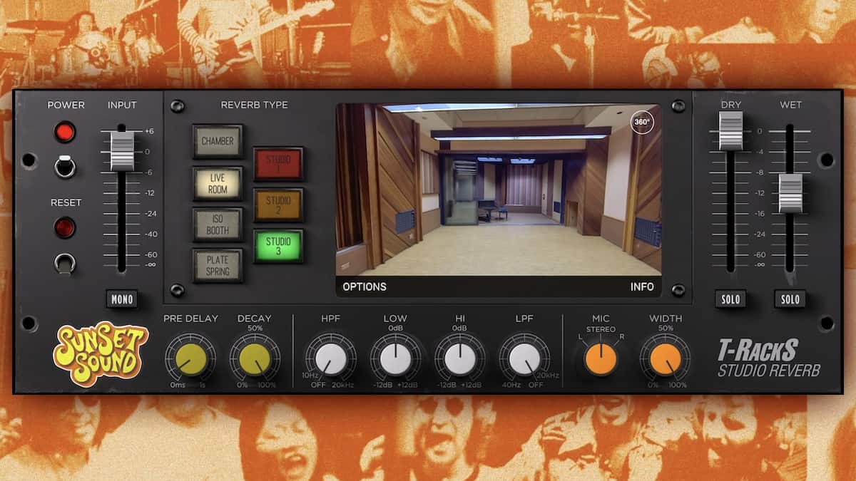 IK Multimedia T-RackS Sunset Sound Studio Reverb Review - Synth