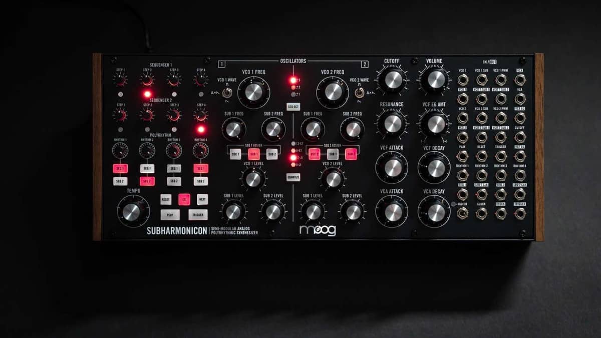 Moog Unveils a Unique New Analog Synth, the Subharmonicon - Synth