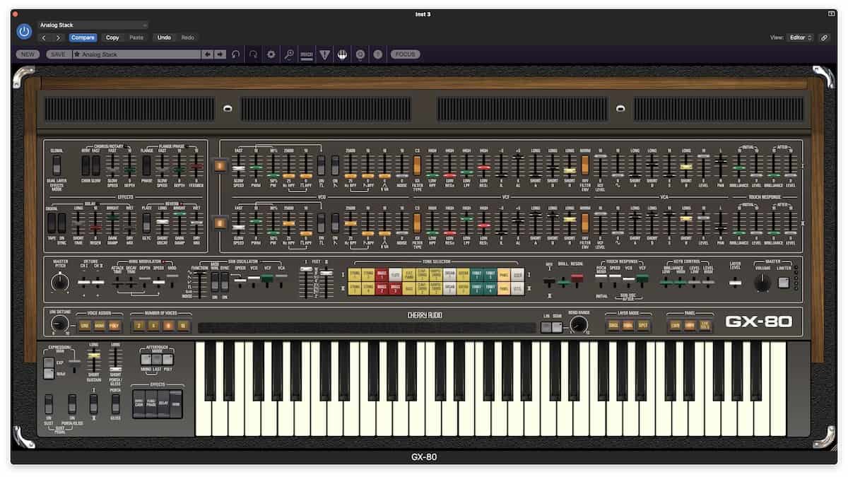 Cherry Audio Announces GX-80 - and Here's the Synth and Software