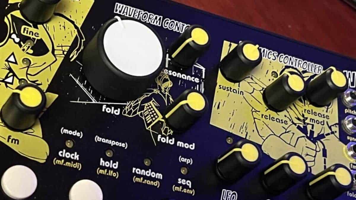 Cre8audio West Pest Semi-Modular Desktop Synth - Synth and Software
