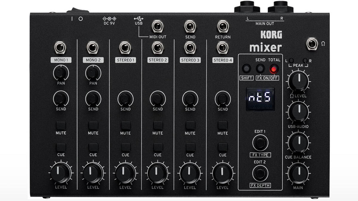 KORG NTS-4 Analog Performance Mixer
