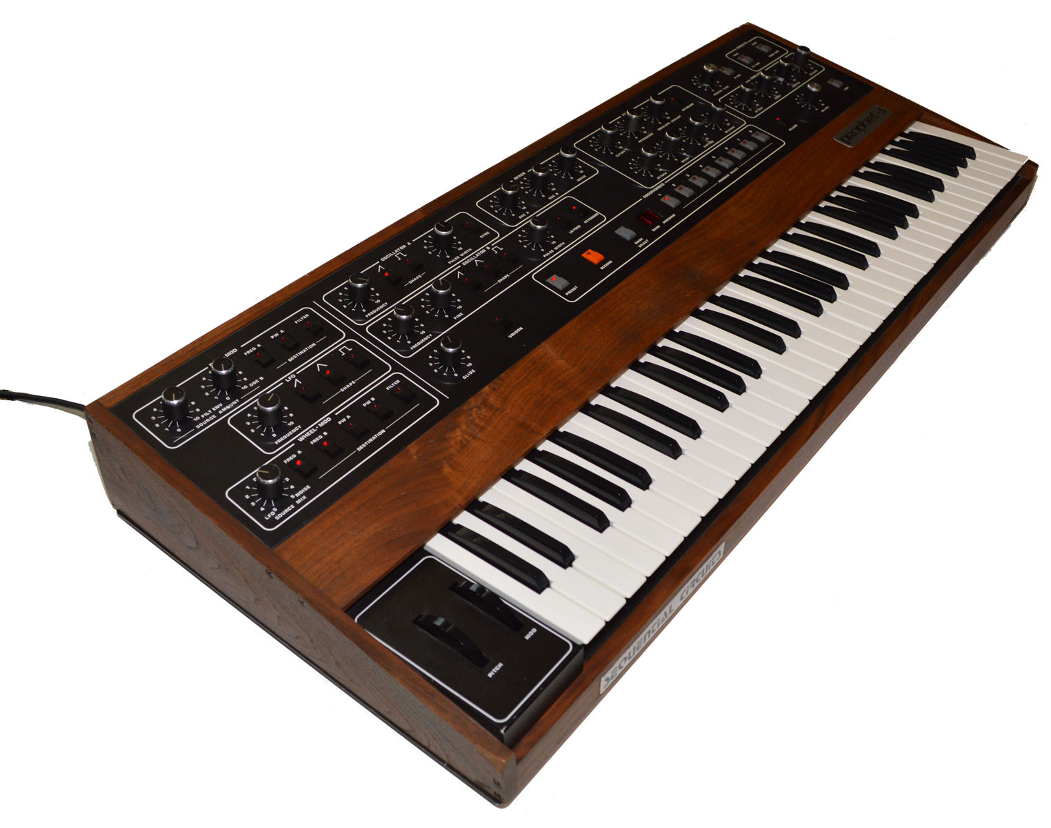 SEQUENTIAL CIRCUITS Prophet-5 ジャンク Sequential Circuits Prophet-5 REV 1 !! MIDI Fully Restored