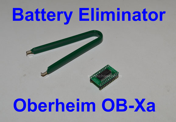 Synthchaser Battery Eliminator for Oberheim OB-Xa Synthesizer
