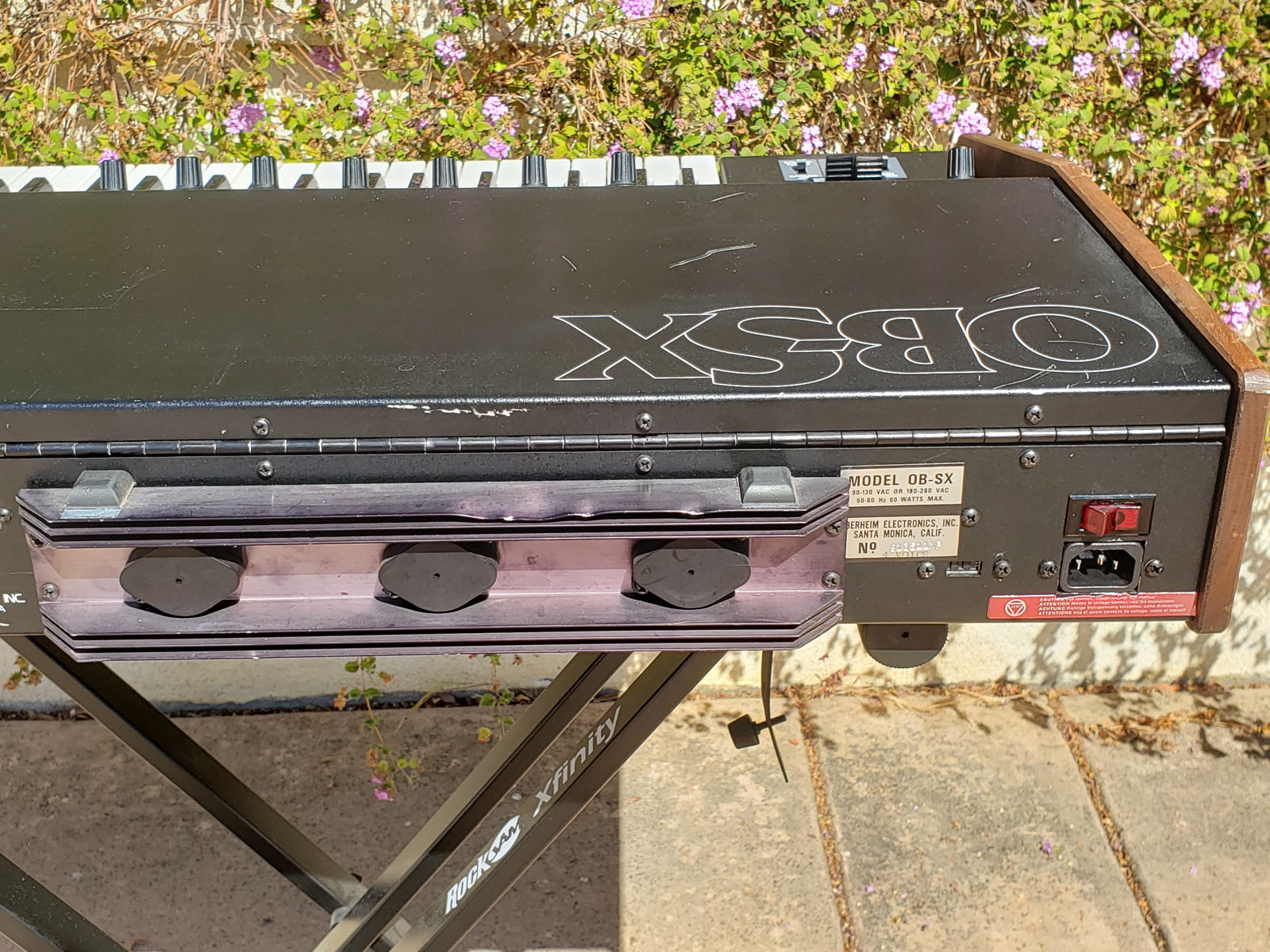 Oberheim OB-SX 4 Voice Vintage Synthesizer – Serviced – Synthchaser