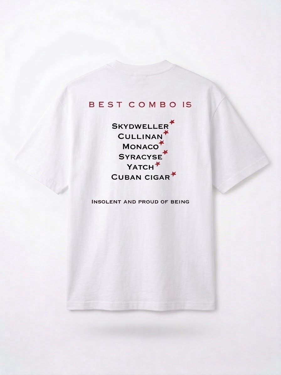 T-shirt Best combo is
