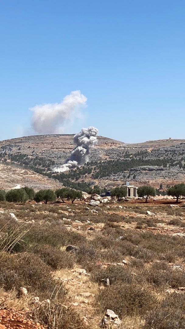 تصعيد عسكري روسي وعشر الغارات تطال ريف محافظة إدلب