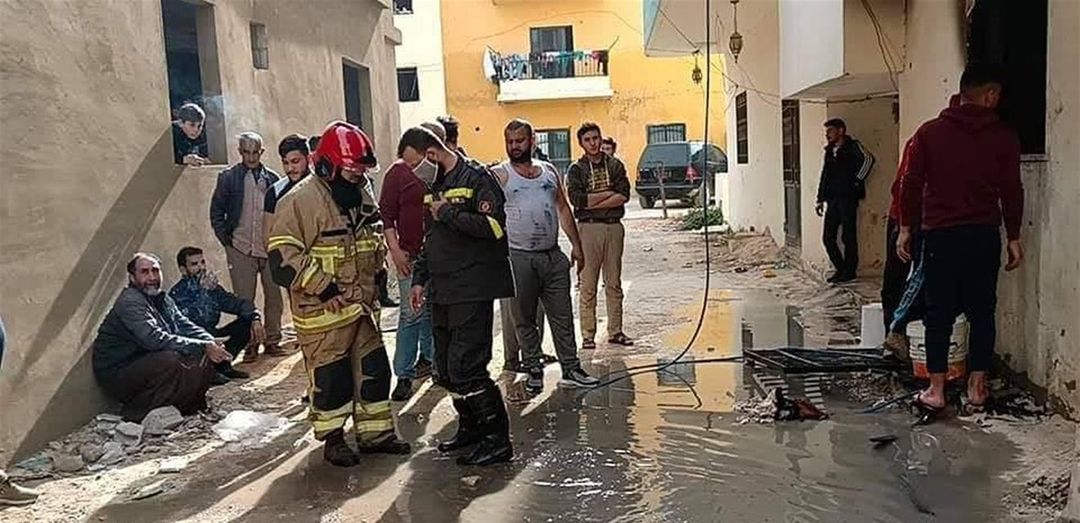 وفاة لاجئ سوري باحتراق منزله في لبنان