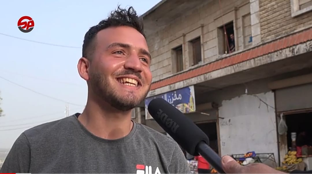 شاهد كيف كانت تحضيرات السكان في منطقة #حربنوش بريف إدلب لاستقبال عيد الفطر..