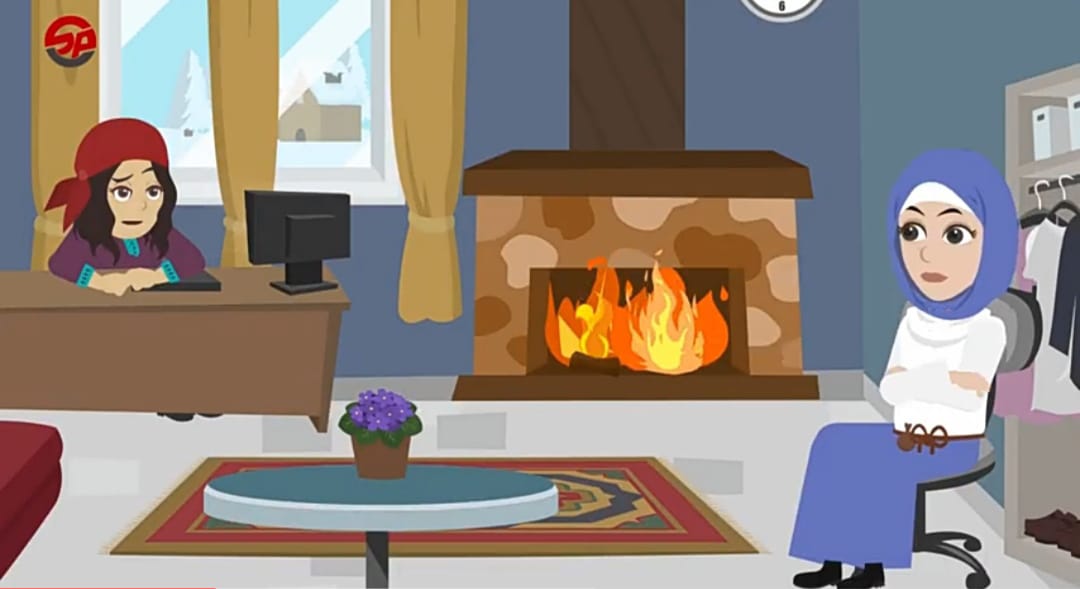 قصة مثل “الجمل مابشوف عوجة رقبته