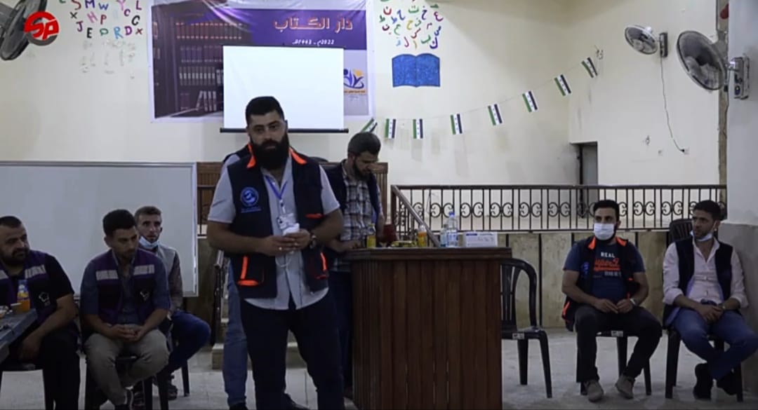 لقاء هام يلقيه الدكتور عبدالعزيز دياب مشرف منطقة #حارم في فريق لقاح #سوريا حول ضرورة لقاح الحصبة ولقاح شلل الأطفال وخاصة بعد وجود اصابات عديدة بين الاطفال بسبب عدم تناولهم اللقاح