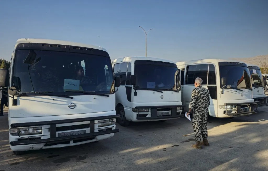 بدء تنفيذ اتفاق نقل المحكومين بين سوريا ولبنان بوصول أول دفعة عبر جديدة يابوس